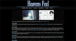 Desktop Screenshot of heavens-feel.com